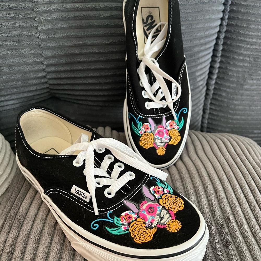 Vans Black and White Classic Sneakers